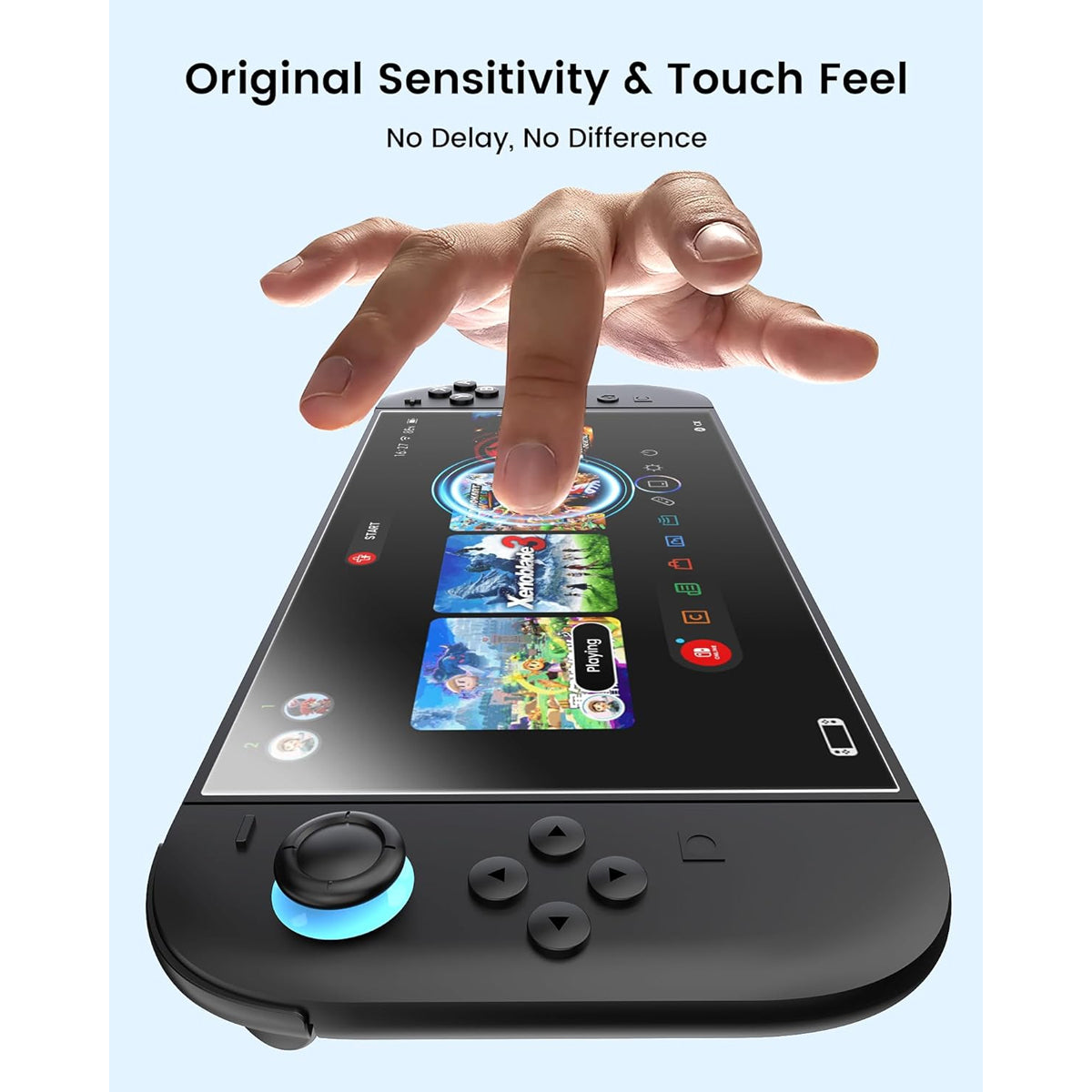 Transnovo Tempered Glass HD Screen Protector 3-Pack NSW2