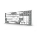 Redragon BK-7114WG Scissor Mechanism Slim Wireless 96% Keyboard (White/Grey)
