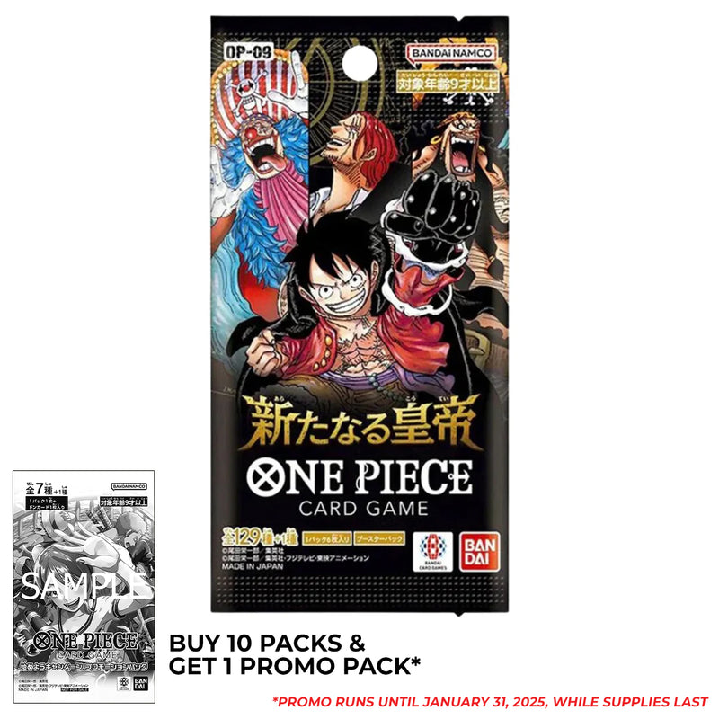 One Piece Card Game Emperors in the New World (OP-09) (Single Booster, Box of 24)