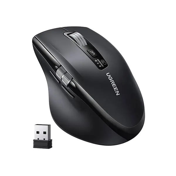 Ugreen Multi-Mode 5000DPI Wireless Mouse (Black) (M751/45792)