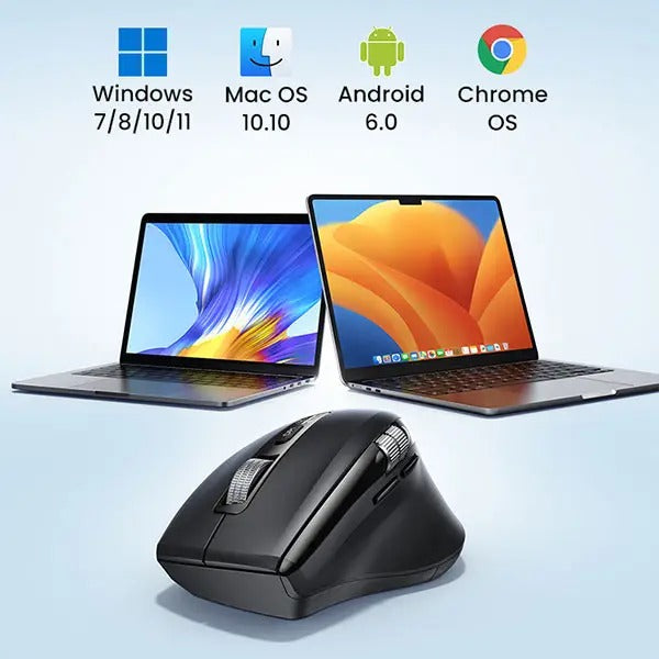 Ugreen Multi-Mode 5000DPI Wireless Mouse (Black) (M751/45792)