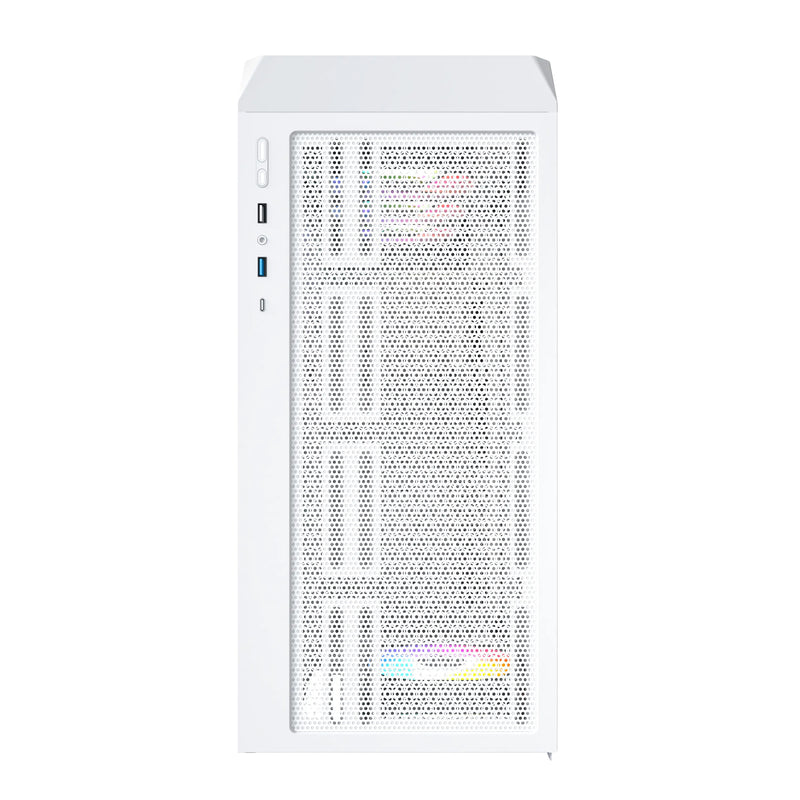 Montech X5 ATX Mid-Tower Carbon Fiber Print TG Side Panel & Mesh Front PC Case | DataBlitz