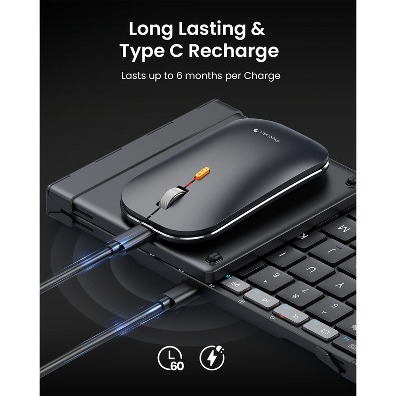 ProtoArc XKM01 CaseUp Foldable Keyboard and Mouse Combo
