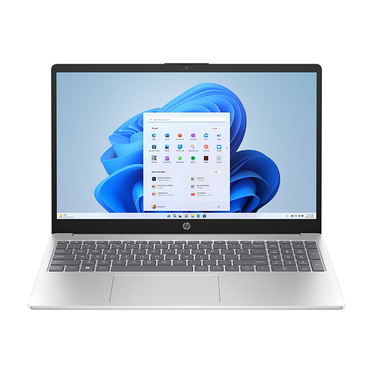 HP 15-fc0933AU Laptop (Natural Silver)