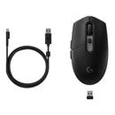 Logitech G304 X Superlight Lightspeed Wireless Gaming Mouse (Black, White)