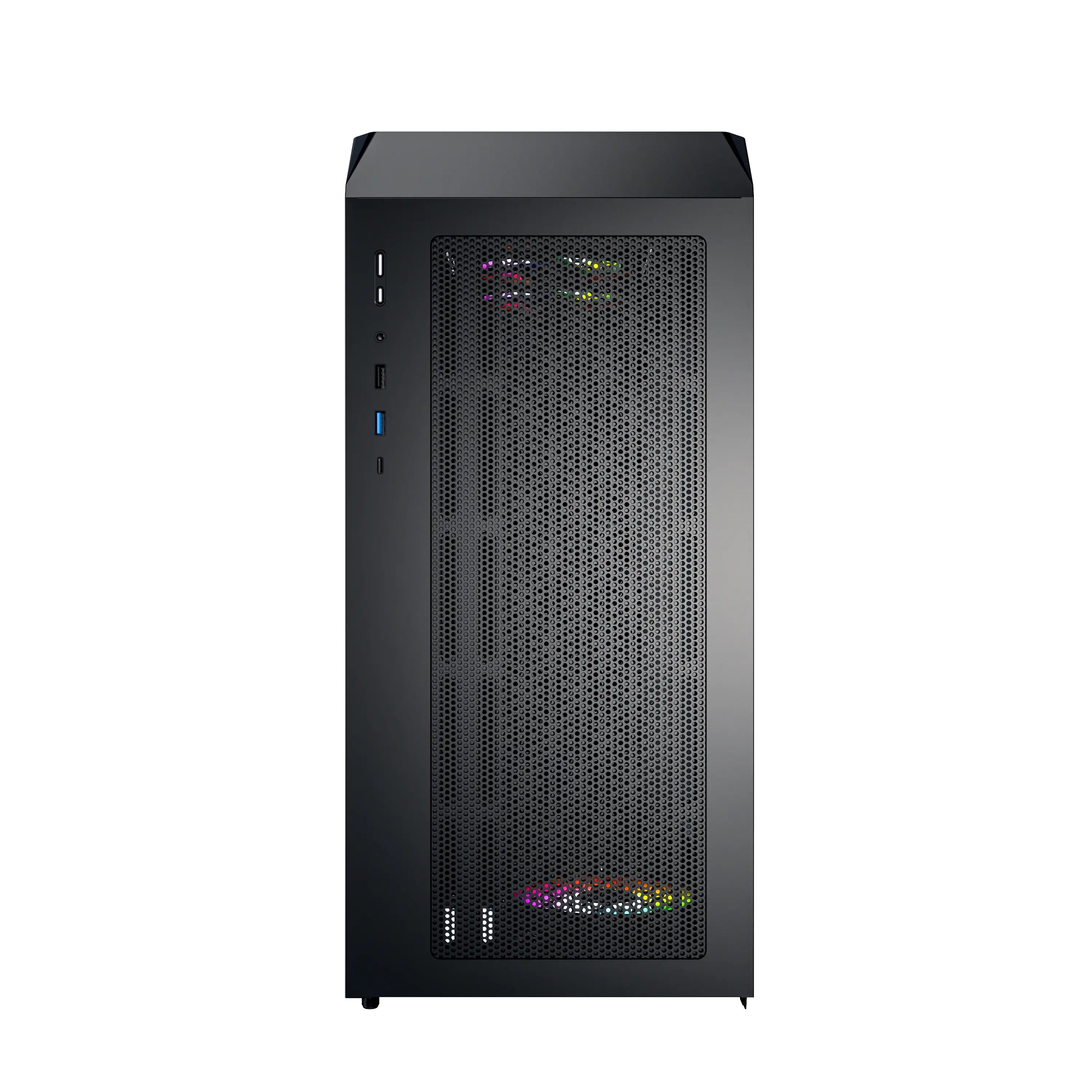 Montech X5M mATX Mid-Tower Carbon Fiber Print TG Side Panel & Mesh Front PC Case | DataBlitz