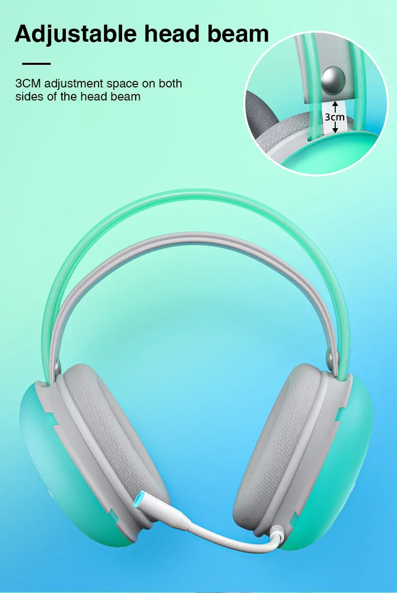 Aula Mountain S505 RGB Wired Gaming Headset With Microphone (Black)