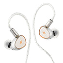 SIMGOT EA1000 Fermat Flagship 2nd Gen Dual Magnetic Dual Cavity 10mm Dynamic Driver, With SDPGD Purple-gold Diaphragm, Detachable Tuning Nozzles, Silver-Plated Cable In-Ear Monitor (Silver)