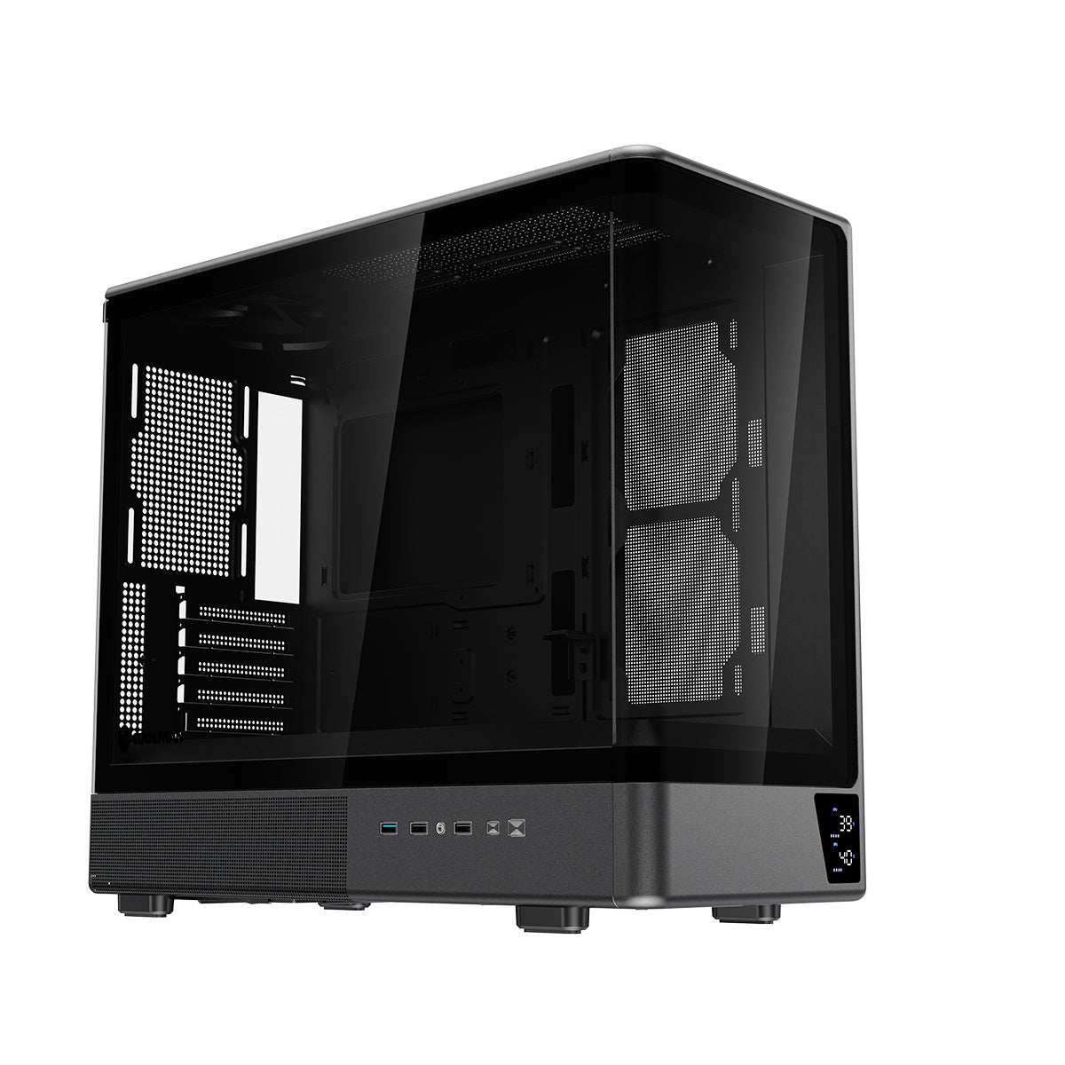 Coolman Astral M-ATX PC Case with Digital Screen Display