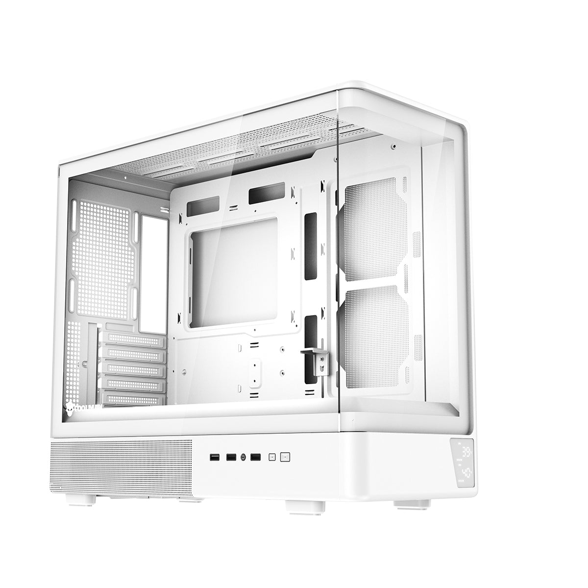 Coolman Astral M-ATX PC Case with Digital Screen Display