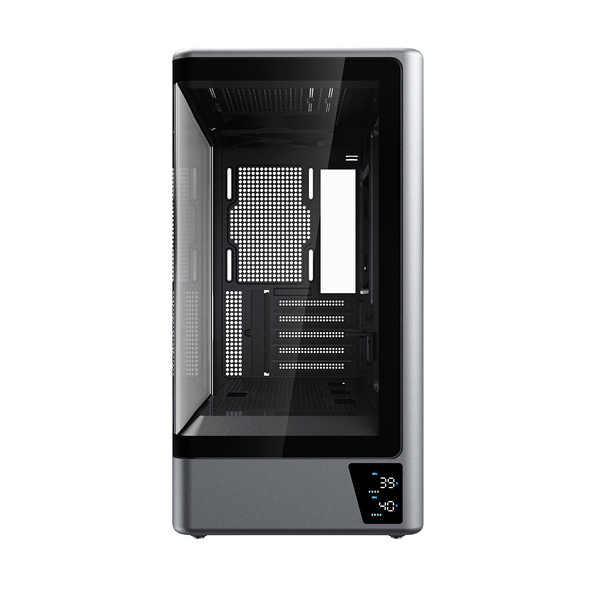 Coolman Astral M-ATX PC Case with Digital Screen Display