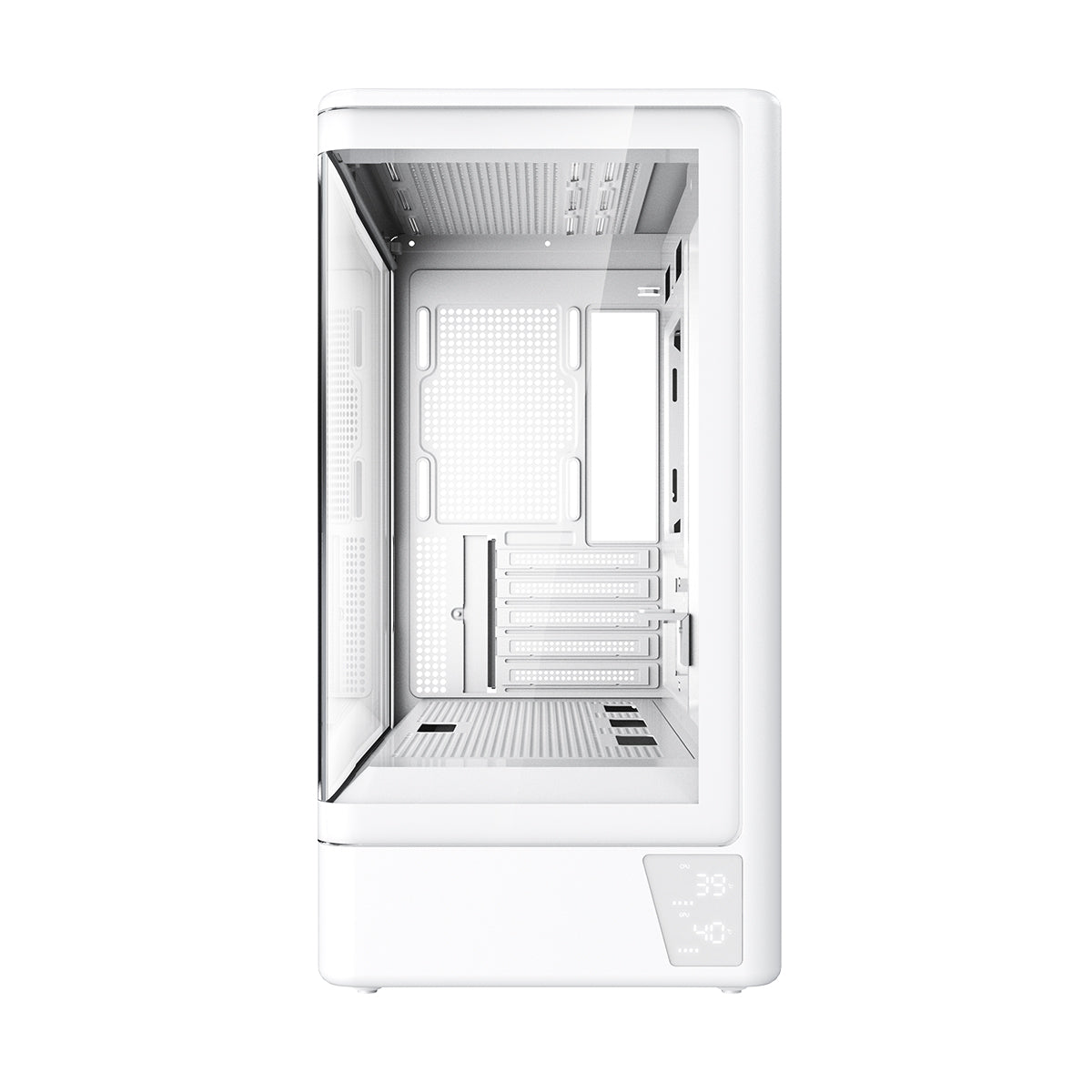 Coolman Astral M-ATX PC Case with Digital Screen Display