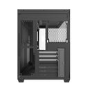 Darkflash C285P Tempered Glass Side Panel Dual Chamber ATX PC Case (Black)