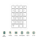 Darkflash N58 Bluetooth Digital Number Keypad (White)
