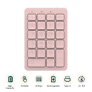 Darkflash N58 Bluetooth Digital Number Keypad (Pink)