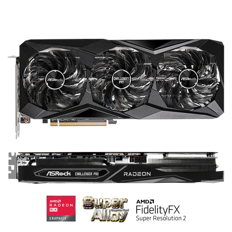 ASRock AMD Radeon RX 7600 Challenger Pro 8GB OC GDDR6 Graphics Card