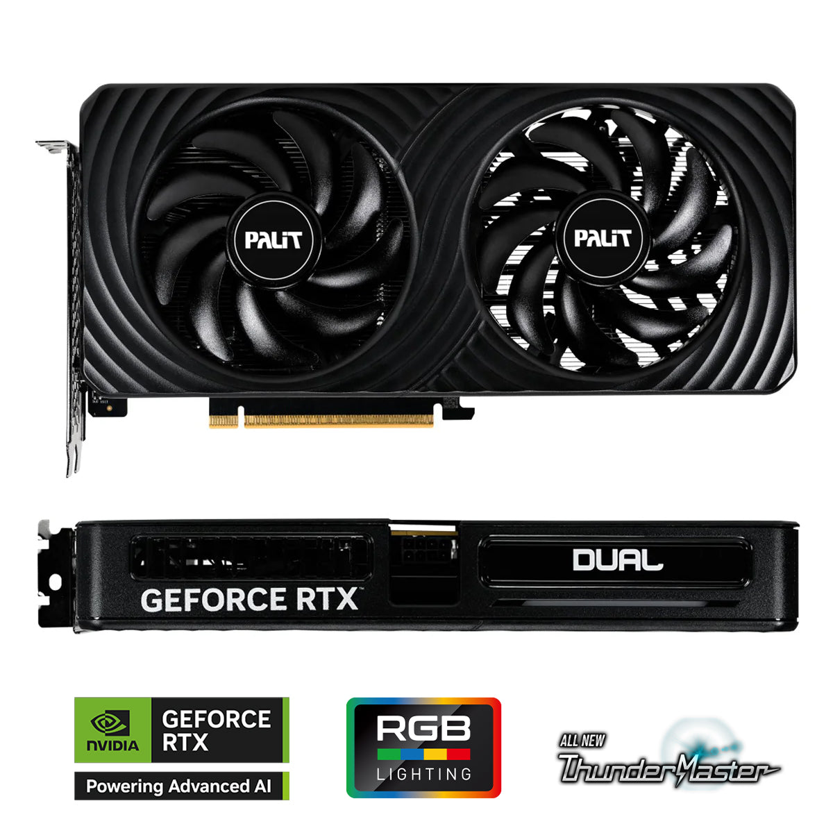 Palit GeForce RTX 5050 Dual OC 8GB GDDR6 Graphics Card
