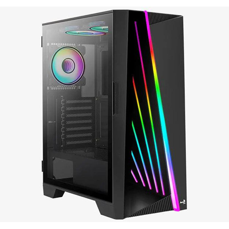 Aerocool Mirage-G-BK-V1 ARGB Mid-Tower Case (Black)
