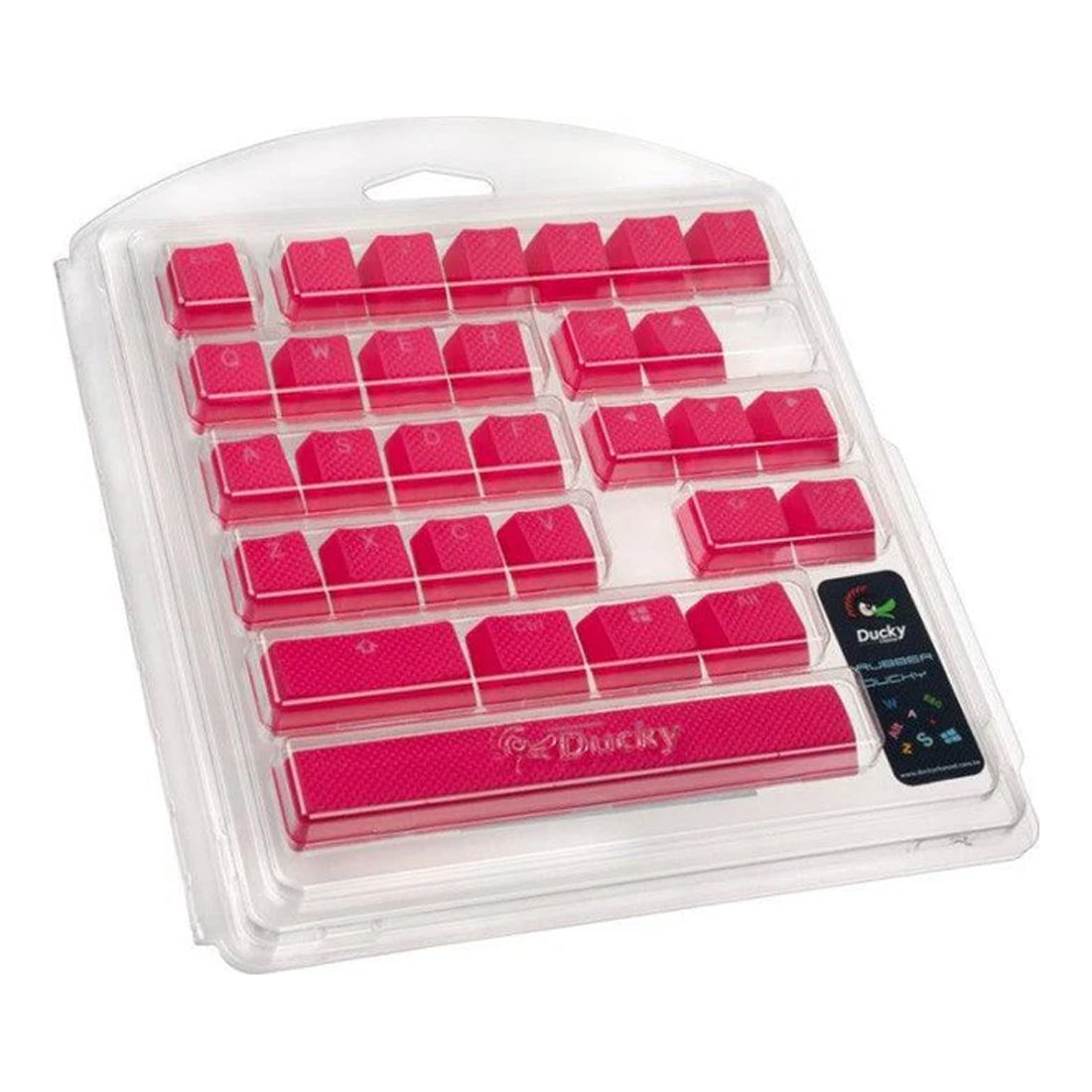 Ducky 31-Key PBT Seamless Rubber Pink Keycap Set (DKSA31-USRDPNNO2)