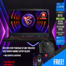 MSI Thin GF63 12UC-1000PH Gaming Laptop (Black) | 15.6" FHD (1920x1080) | i7 12650H | 8GB RAM | 512GB SSD | RTX 3050 | Windows 11 Home | MSI Essential Backpack