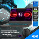 MSI Thin 15 B12UCX-1436PH Gaming Laptop (Cosmos Gray)