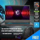 MSI Thin A15 B7UCX-084PH Gaming Laptop (Cosmos Grey)