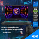 MSI Cyborg 15 A13VEK-1050PH Gaming Laptop (Translucent Black)| 15.6" FHD (1920x1080) 144Hz IPS| i7-13620H | 8GB RAM | 512GB SSD | RTX 4050 | Windows 11 Home |  MSI Gaming Backpack