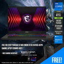 MSI Sword 16 HX B14VEKG-487PH Gaming Laptop (Cosmos Grey)