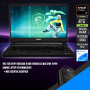 MSI Cyborg A15 Max C1WF-074PH Gaming Laptop (Platinum Gray)