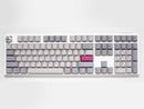 Ducky One 3 Mist Grey Hotswap Double Shot PBT Mechanical Keyboard (Cherry RGB Red) (DKON2108ST-RUSPDMIWHHC2)