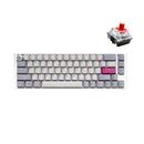 Ducky One 3 SF Mist Grey Hotswap RGB Double-Shot PBT Mechanical Keyboard (Cherry RGB Red) (DKON2167ST-RUSPDMIWHHC2)