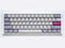 Ducky One 3 Mini Mist Grey Hotswap RGB Double-Shot PBT Mechanical Keyboard (Cherry RGB Red) (DKON2161ST-RUSPDMIWHHC2)