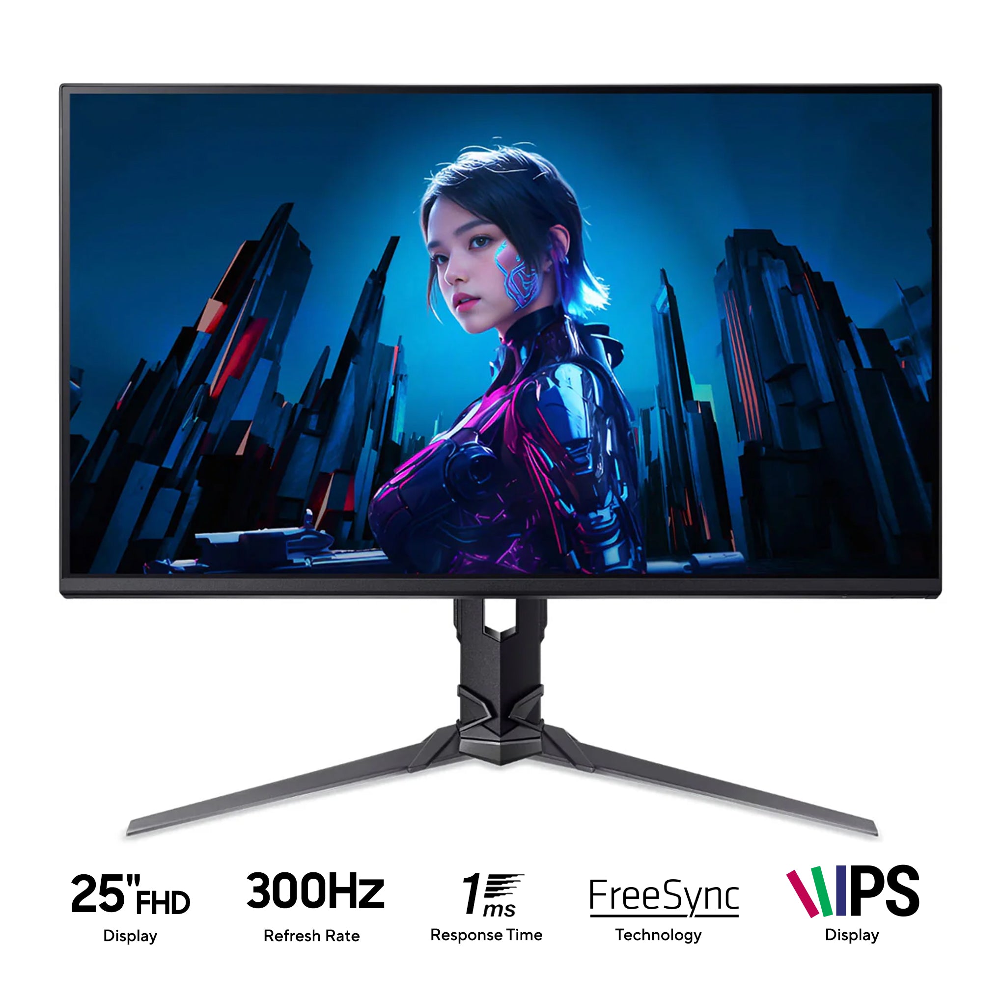 Acer Predator XB253Q FBMIIPRX 25" FHD (1920X1080) IPS 300HZ 1ms GTG HDR10 Gaming Monitor

