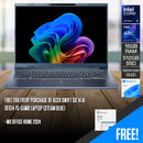 Acer Swift Go 14 AI SFG14-75-55MB Laptop (Steam Blue) | 14" WUXGA (1920x1200) OLED | Core Ultra 5 226V | 16GB RAM | 512GB SSD | Intel Arc Graphics 130V | Windows 11 Home | MS Office Home 2024