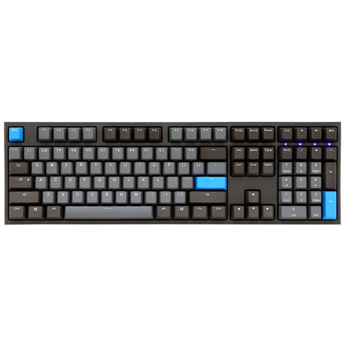 Ducky One 2 Skyline Double Shot PBT Mechanical Keyboard Cherry Mx BLUE (DKON1808-CUSPDZHBS)