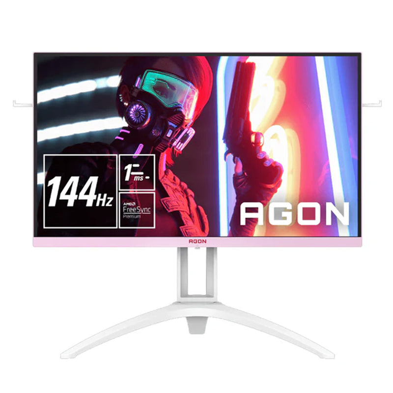 AOC Agon AG273FXR 27" IPS Wide Viewing Angle Gaming Monitor (White/Pink)