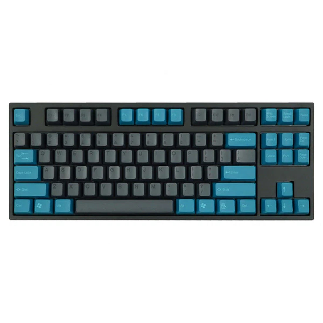 Taihao Double Shot ABS Keycaps Set For Cherry MX Switch (104-Keys) (Midnight Green/Black) (C01BC201)