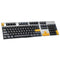 Taihao Double Shot ABS Keycaps Set For Cherry MX Switch (104-Keys) (Batman) (Blk/Dark Gray/Yellow) (C01BK303)