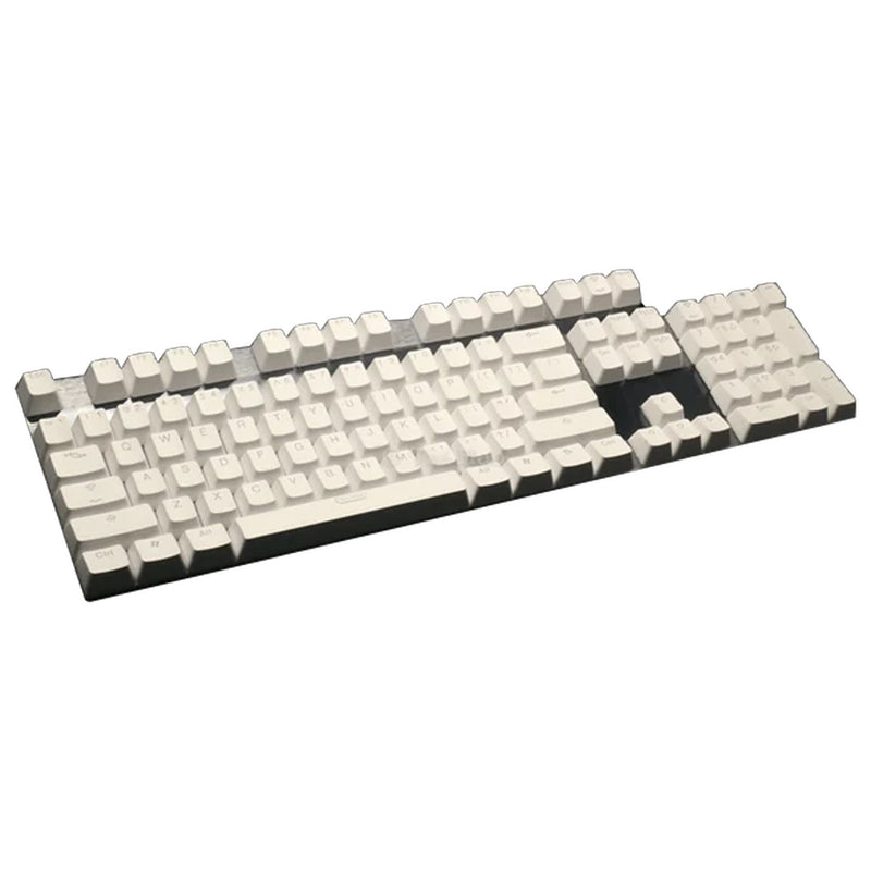 Taihao Double Shot PBT Backlit Keycaps Set For Cherry MX Switch (114-Keys) (Orchid White) (C12WR001)