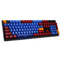 Taihao Double Shot ABS-CUBIC Backlit Keycaps Set For Cherry MX Switch (104-Keys) (ORZ I - Blue) (T31BU301)