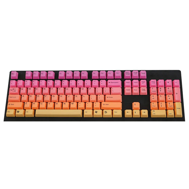 Taihao Double Shot PBT Keycaps Set For Cherry Mx Switch (104-Keys) (Sunshine) (C02RB601)