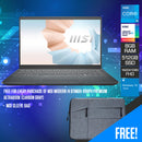 MSI MODERN 14 B11MOU-896PH 14” FHD IPS PREMIUM ULTRABOOK (CARBON GRAY)