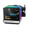 Ocypus Sigma L36 Pro 360mm ARGB AIO Liquid Cooler with 3.5" Square IPS Screen (Black, White)