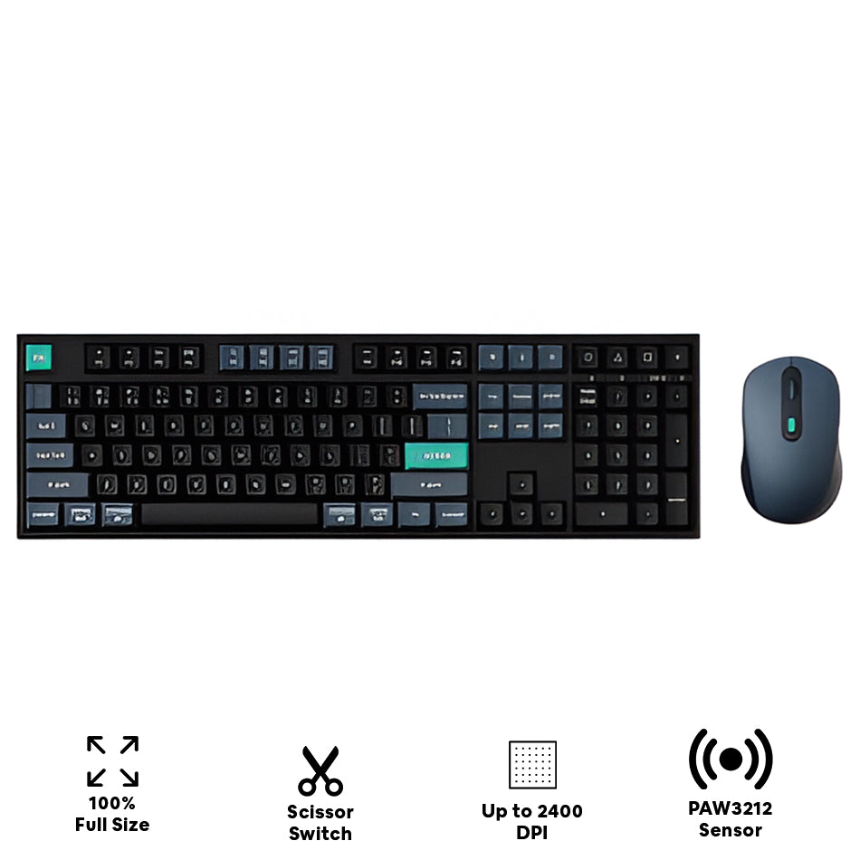 Keychron B36 Keyboard & BM25 Mouse Wireless Combo (KCBD2)