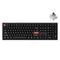 Keychron K10 Pro QMK/Via Fully-Assembled RGB Backlit Full Size Wireless Mechanical Keyboard (Black)