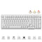 Keychron V5 Max Knob Version RGB Backlight Hot-Swappable 96% Wireless Mechanical Keyboard - White