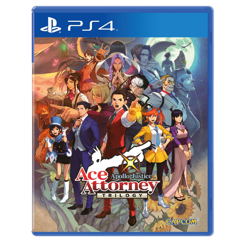 PS4 Apollo Justice Ace Attorney Trilogy Reg.3 (Asian)