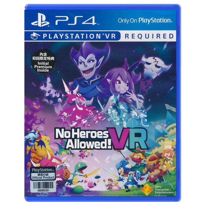 PS4 No Heroes Allowed VR All (Eng/Chi Ver)
