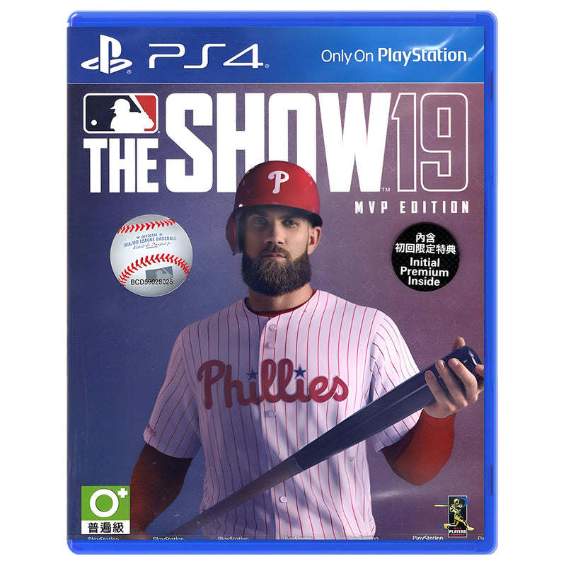 PS4 Mlb The Show 19 MVP Edition All (Asian)