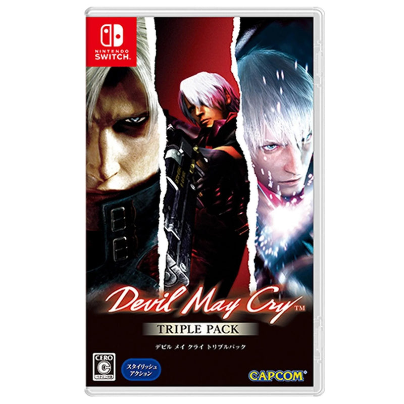 Nintendo Switch Devil May Cry Triple Pack (Jap) (Eng/Chi/Jap Ver.)